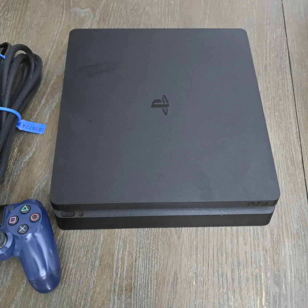 Sony Console with Midnight Blue Controller